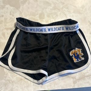 Girls UK university of Kentucky shorts size 14
